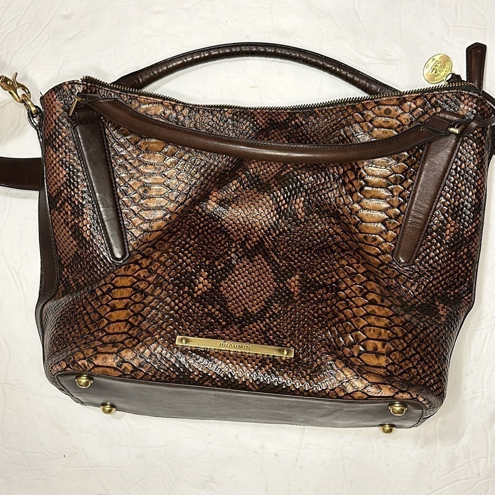 Brahmin Tortoise Seville Norah Hobo Bag Women's